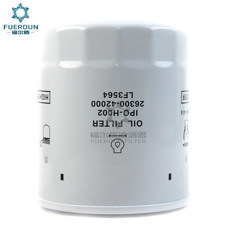 机油滤清器 IPO H002,26300-42000,LF3564,986452042,E5TZ6731A,2630042010,2630042000,263104A000,1230A045,MD06